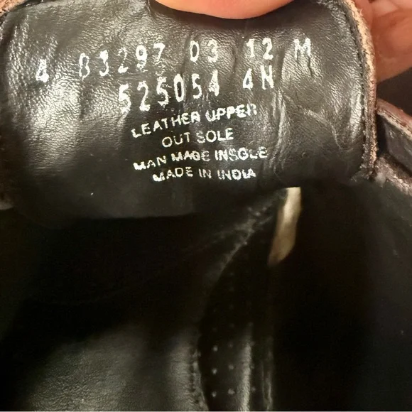 Nunn Bush Brown Leather Lace Up Men’s Oxford / Cap Toe Dress Shoes / Size 12 - Picture 6 of 6